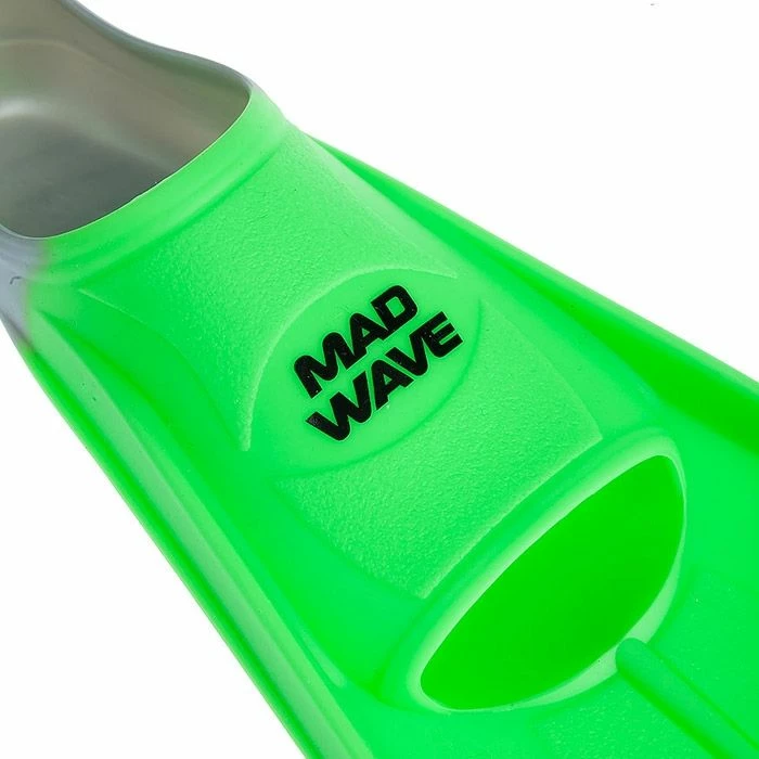 Mad Wave Short Blade Training Fins - Green - Image 4