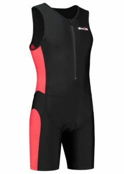 Dare2Tri Men's Tri-Suit - Black / Red