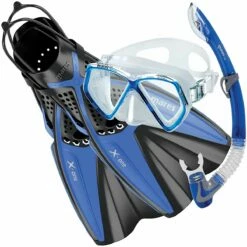 Mares X-One Pirate Junior Snorkelling Set - Blue