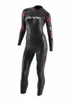 Orca Women's Predator Fullsleeve Tri Wetsuit - Black/ Red