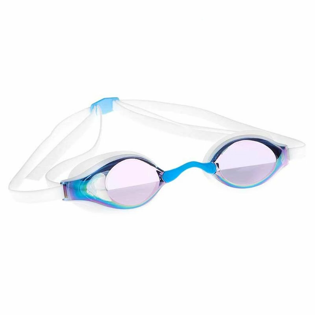 Mad Wave Record Breaker Goggles - Rainbow Mirrored - Image 2
