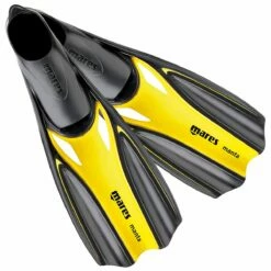 Mares Manta Junior Snorkelling Fins - Yellow