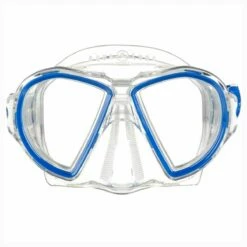 Aqua Lung Duetto Snorkelling Mask - Blue- White
