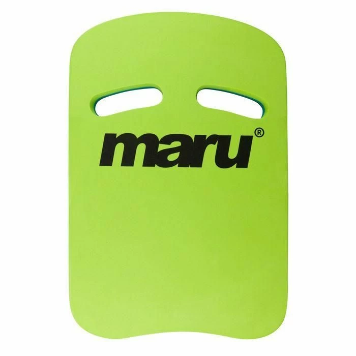 Maru Two Grip Kickboard - Blue / Lime - Image 2