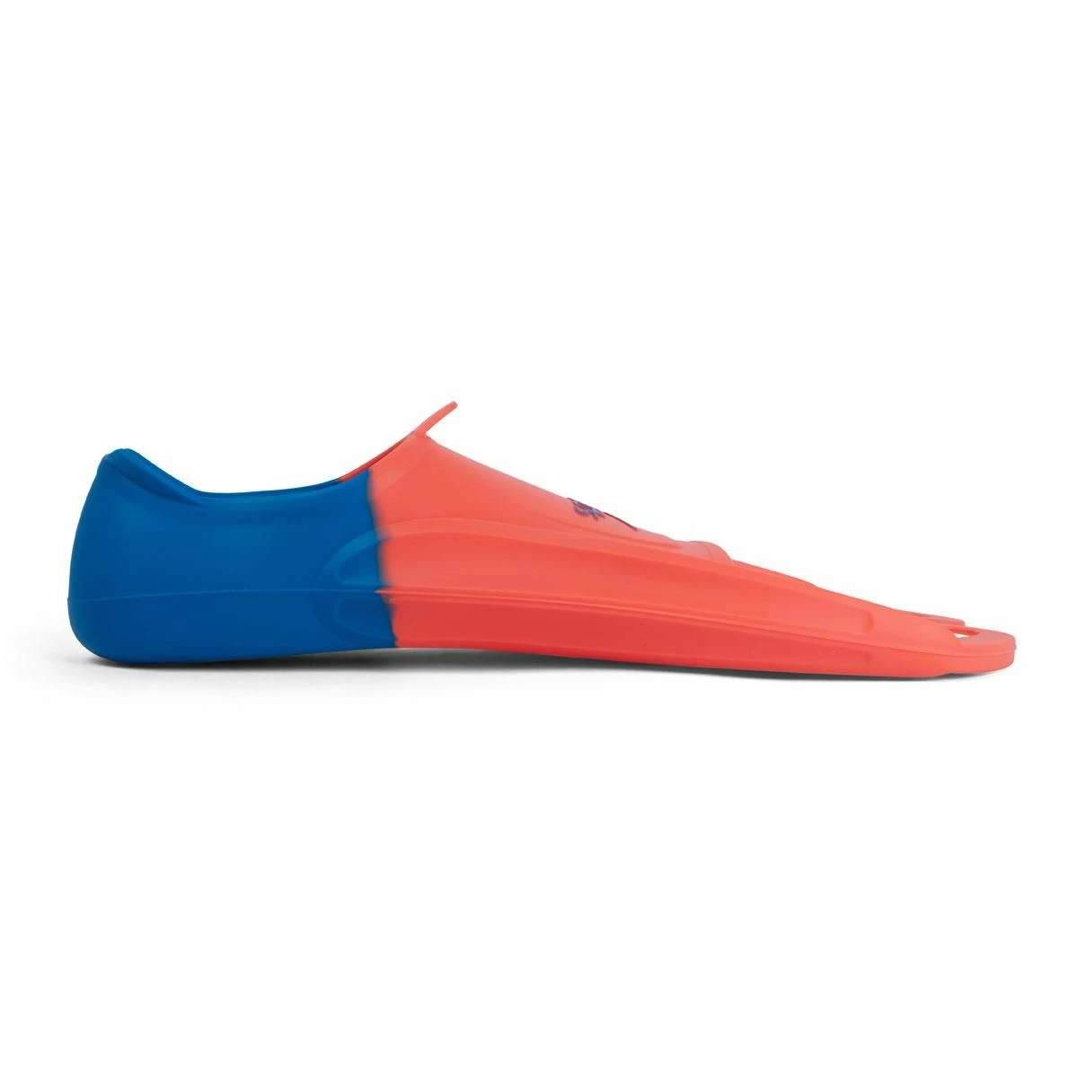 Speedo Training Fins - Fluro Tangerine/ Pool Blue/ Blue Flame - Image 3
