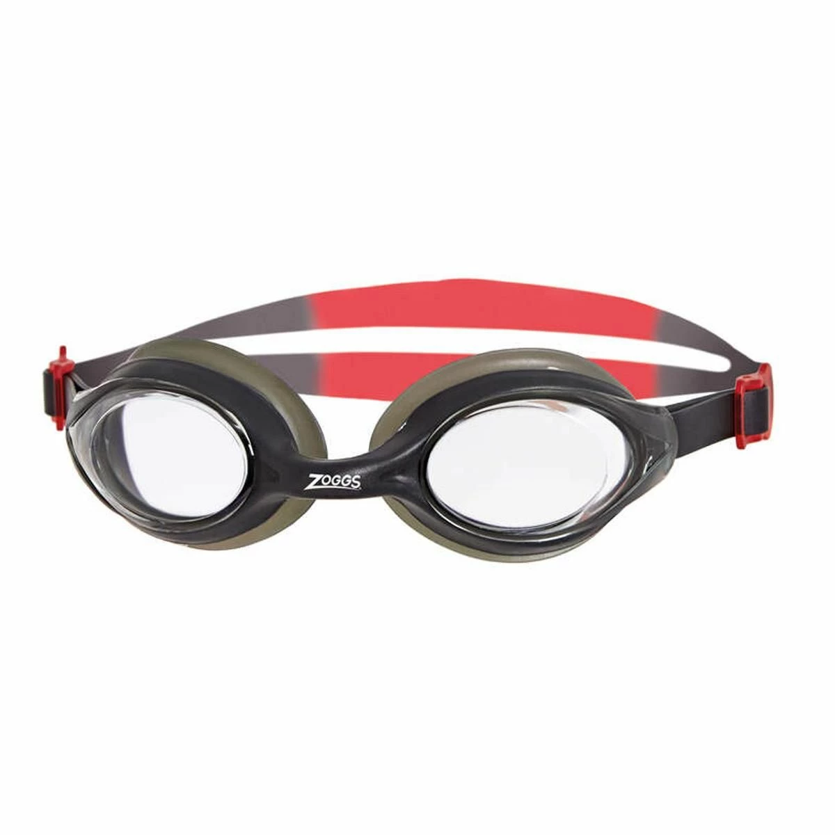 Zoggs Bondi Goggles - Smoke / Red / Clear