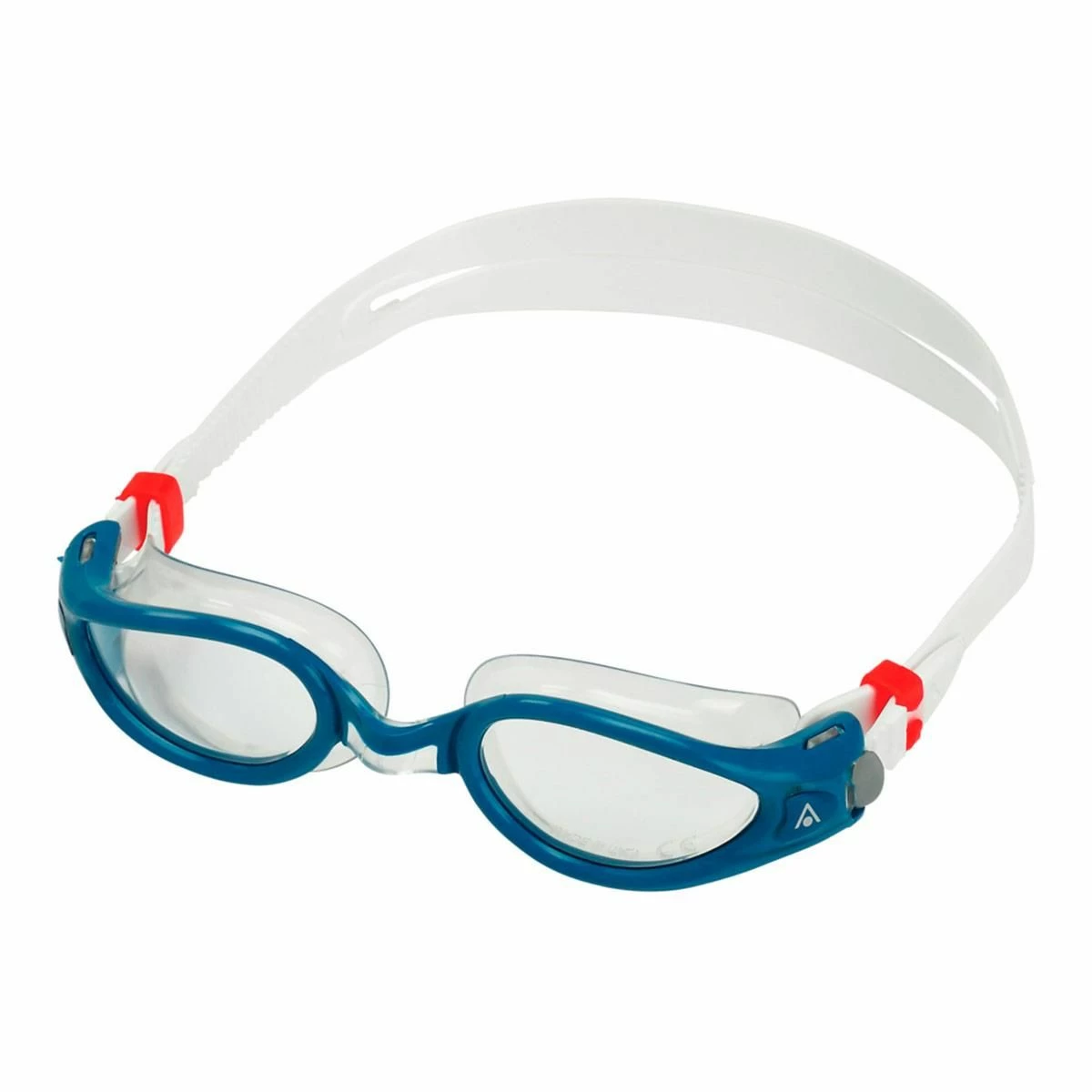 Aquasphere Kaiman Exo Clear Lens Goggles - Blue/ Transparent