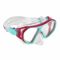 Aqua Lung Urchin Junior Snorkelling Mask - Bright Pink / Turquoise