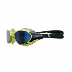Speedo Biofuse 2.0 Mirrored Goggles - Black/ Hyper/ Sapphire