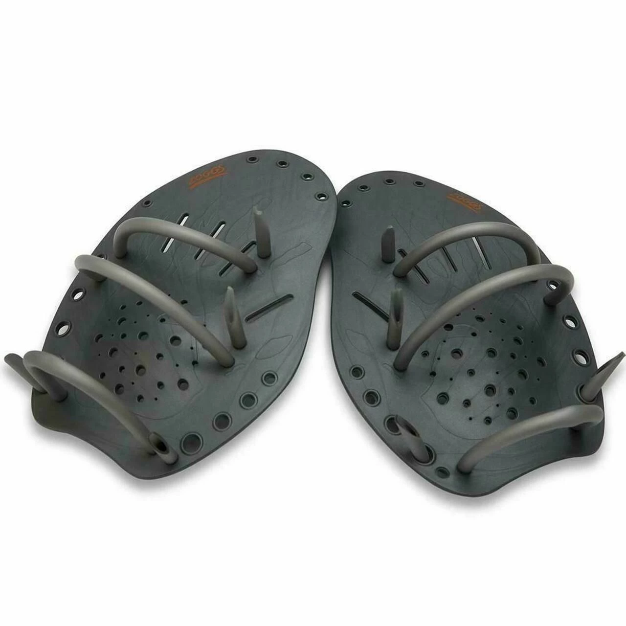 Zoggs Matrix Large Hand Paddles - Black / Grey
