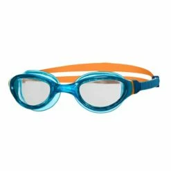 Zoggs Phantom 2.0 Junior Goggles - Blue / Orange / Clear