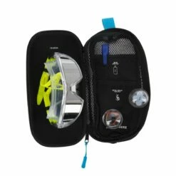 Aqua Sphere Mask Case - Black/ Light Blue